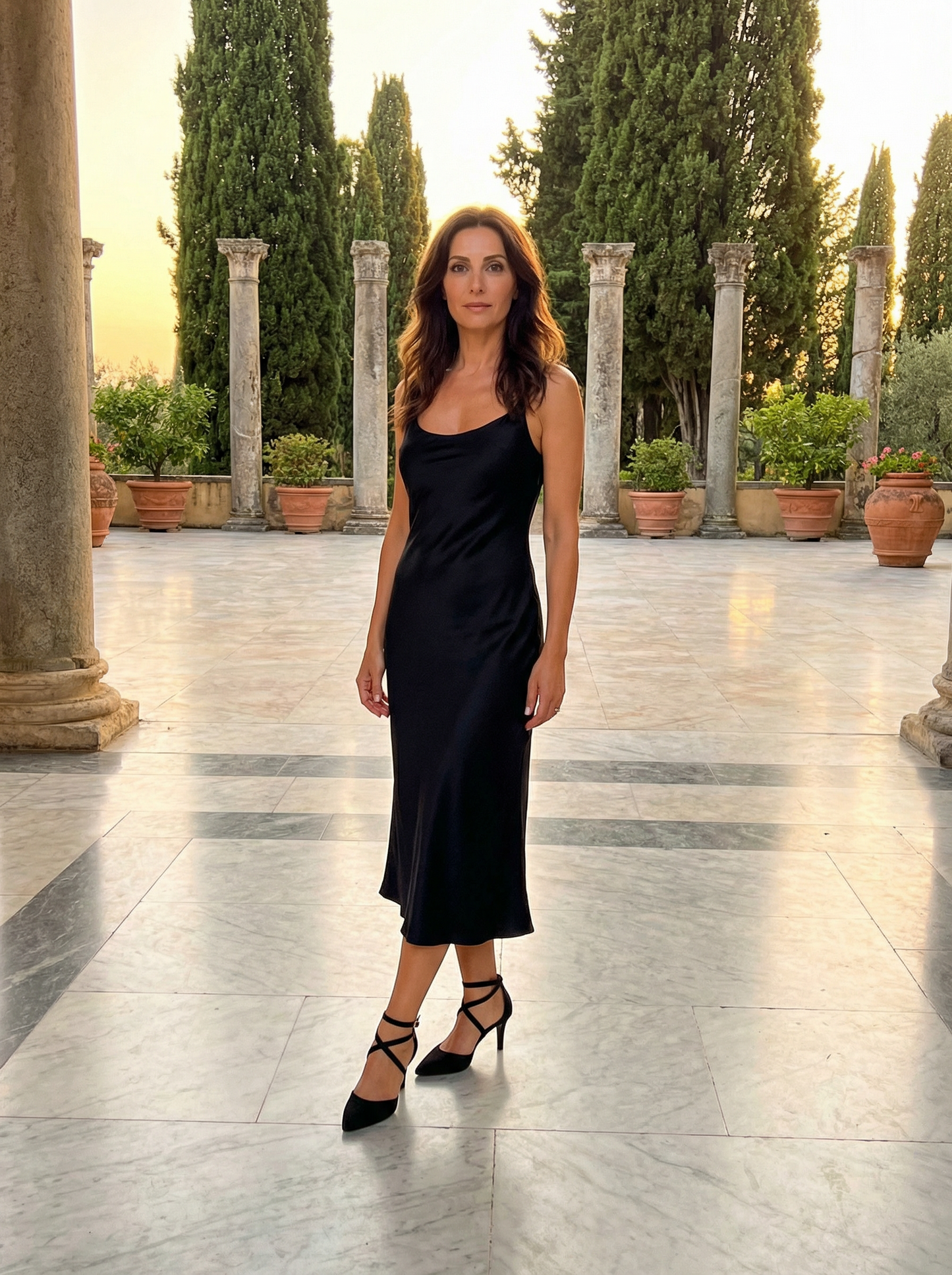 Donna Classica – Décolleté con Cinturino Regolabile